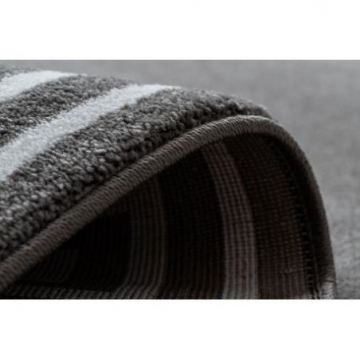 Dywan okrągły szary grecki HAMPTON Grecos koło