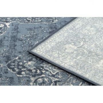 Dywan wełniany NAIN Rozeta vintage 7599/50911 granat / beż