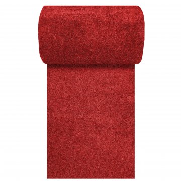 Chodnik dywanowy  jednolity czerwony Bambino 60-100cm