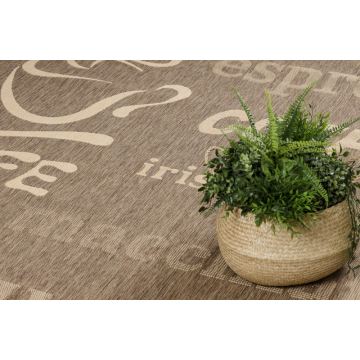 DYWAN SZNURKOWY SIZAL FLOORLUX 20645 coffee / natural