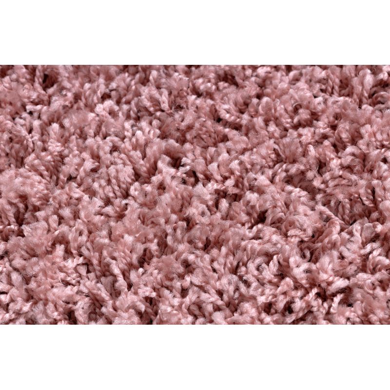 Dywan pluszowy shaggy SOFFI różowy