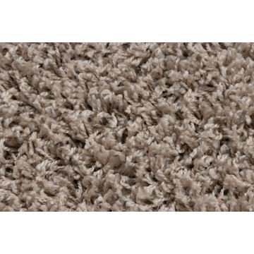 Dywan pluszowy shaggy SOFFI beżowym/ latte
