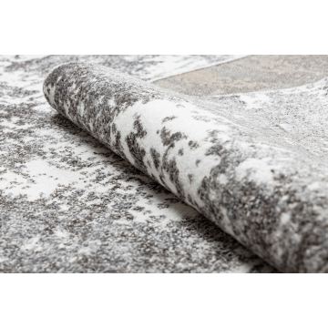 Dywan MATEO 8038/644 Nowoczesny vintage, przecierany - strukturalny szary