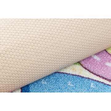 DYWAN REBEL ROADS Sweet town 26 Słodycze, dla dzieci antypoślizgowy - różowy / zielony