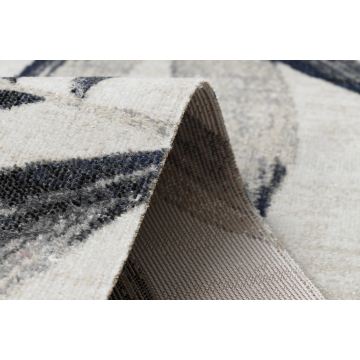 Dywan nowoczesny MUNDO E7181 liście outdoor beż / niebieski