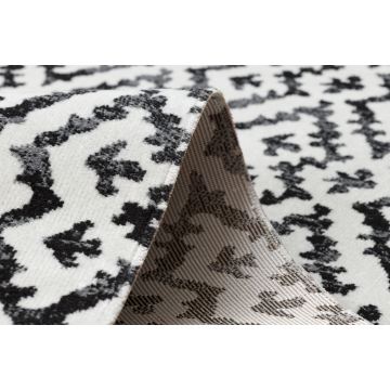 Dywan nowoczesny MUNDO E0621 geometryczny outdoor beż / czarny