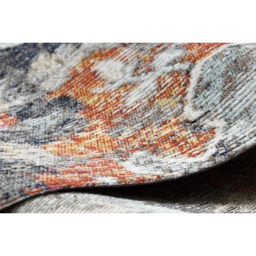 Dywan nowoczesny MUNDO E0671 orientalny vintage outdoor czarny / żółty