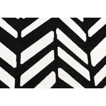 Dywan nowoczesny MUNDO E0571 jodełka, chevron outdoor beż / czarny