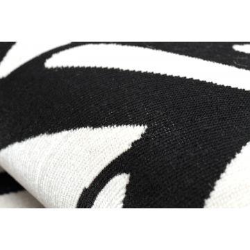 Dywan nowoczesny MUNDO E0571 jodełka, chevron outdoor beż / czarny