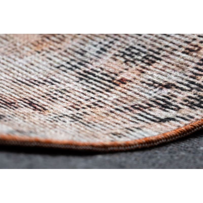Dywan antypoślizgowy ANTIKA ancient rust, patchwork, do prania