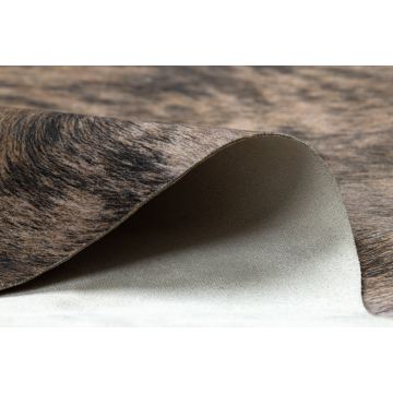 Dywan Sztuczna Skóra Bydlęca, Krowa G5072-1 Brązowa skórka