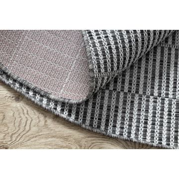 Dywan SZNURKOWY SIZAL LOFT 21198 koło BOHO kość słoniowa/srebrny/szary