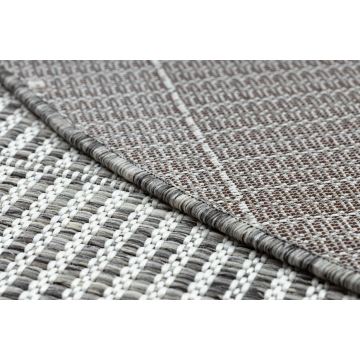 Dywan SZNURKOWY SIZAL LOFT 21198 koło BOHO kość słoniowa/srebrny/taupe