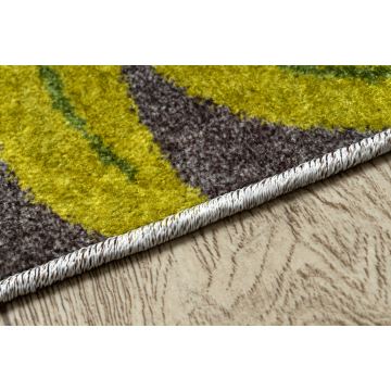 Dywan do prania JUNIOR 51858.802 Zwierzęta, Afryka dla dzieci, antypoślizgowy - szary