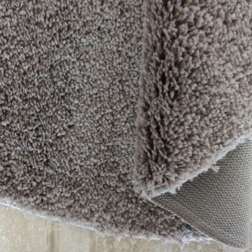 Dywan nowoczesny pluszowy shaggy Elite- Koło Cappucino