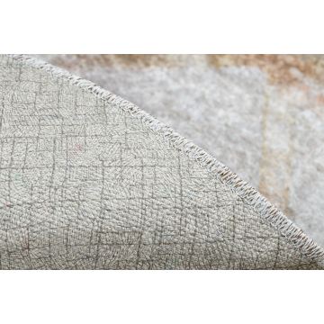 Dywan do prania MIRO 51805.804 Geometryczny, kratka antypoślizgowy - złoty