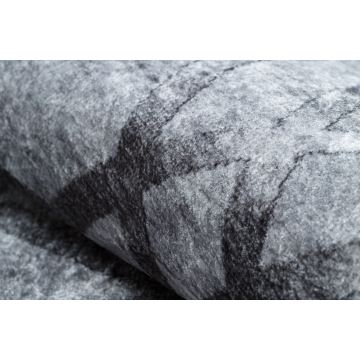 Dywan do prania MIRO 51805.803 Geometryczny, kratka antypoślizgowy - szary
