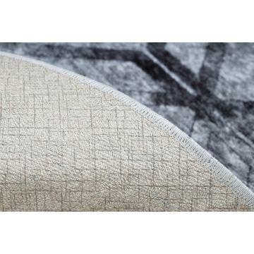 Dywan do prania MIRO 51805.803 Geometryczny, kratka antypoślizgowy - szary