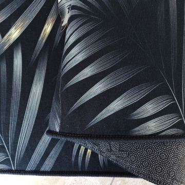 Dywan antypoślizgowy BLACK and GOLD N 06- liście palmy