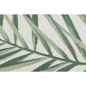Dywan SZNURKOWY SIZAL COLOR 19434/062 Liście Zielony JUNGLE