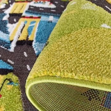 Dywan dziecięcy sensoryczny ulice/ miasto Color Kids 03- wielokolorowy