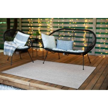 Dywan TIMO 6272 SZNURKOWY SIZAL outdoor jasny szary