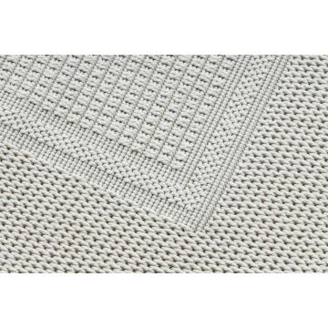 Dywan TIMO 5979 SZNURKOWY SIZAL outdoor ramka biały