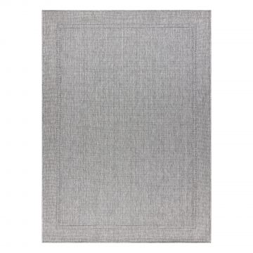 Dywan TIMO 5979 SZNURKOWY SIZAL outdoor ramka jasny szary