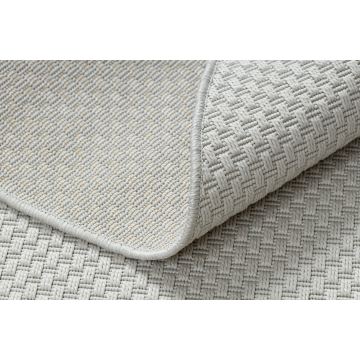 Dywan TIMO 6272 koło SZNURKOWY SIZAL outdoor biały