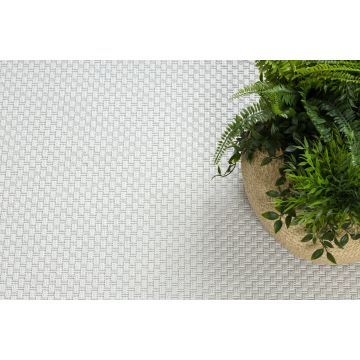 Dywan TIMO 6272 koło SZNURKOWY SIZAL outdoor biały