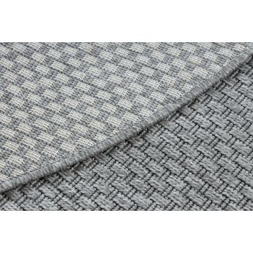 Dywan TIMO 6272 koło SZNURKOWY SIZAL outdoor jasny szary