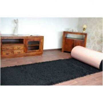 CHODNIK SHAGGY 5cm czarny