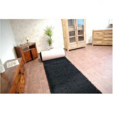 CHODNIK SHAGGY 5cm czarny