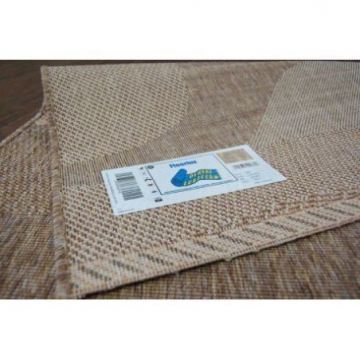 CHODNIK SIZAL FLOORLUX wzór 20212 coffee / mais