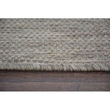 CHODNIK SIZAL FLOORLUX wzór 20433 taupe GŁADKI
