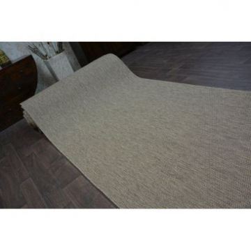 CHODNIK SIZAL FLOORLUX wzór 20433 coffeee GŁADKI