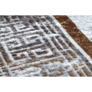 Dywan do prania MIRO 51278.812 Marmur, grecki antypoślizgowy - szary / złoty
