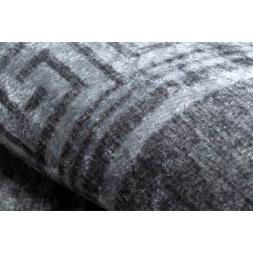 Dywan do prania MIRO 51317.807 Ramka, grecki antypoślizgowy - szary