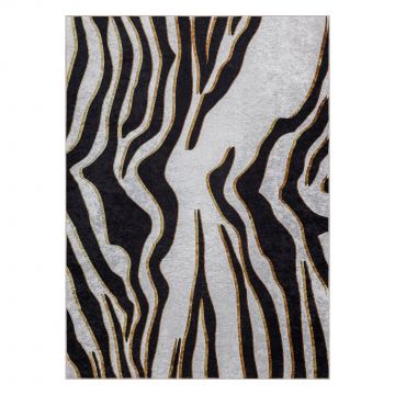 Dywan do prania MIRO 52002.807 Zebra antypoślizgowy - krem / czarny