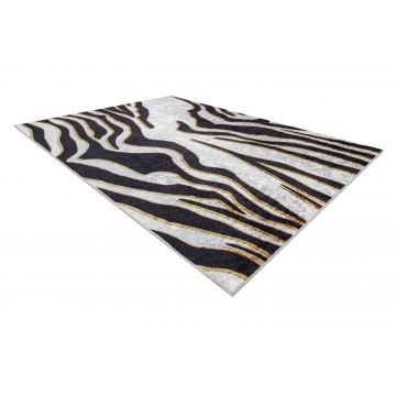 Dywan do prania MIRO 52002.807 Zebra antypoślizgowy - krem / czarny