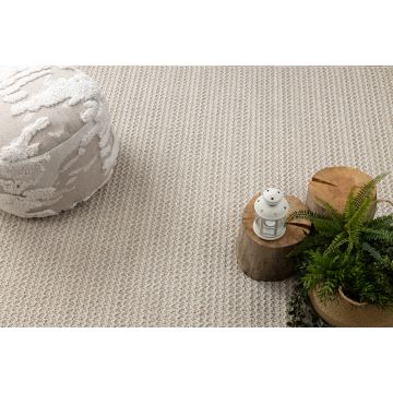 Dywan JERSEY 19236 beż - pętelkowy, strukturalny BOHO