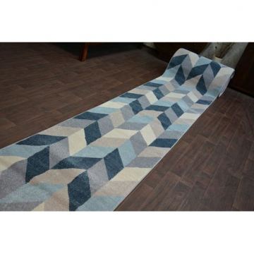 Chodnik NORDIC JODEŁKA niebieski G4582