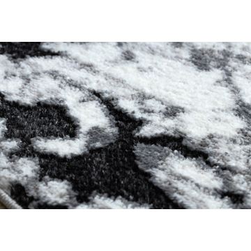Dywan nowoczesny COZY 8871 Koło, Marble, Marmur - Strukturalny, dwa poziomy runa szary