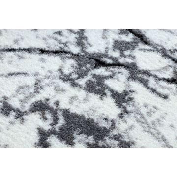 Dywan nowoczesny COZY 8871 Koło, Marble, Marmur - Strukturalny, dwa poziomy runa szary