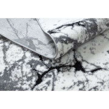 Dywan nowoczesny COZY 8871 Koło, Marble, Marmur - Strukturalny, dwa poziomy runa szary