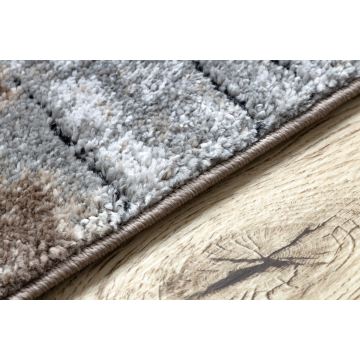 Chodnik COZY 8876 Rio - Strukturalny, dwa poziomy runa brązowy