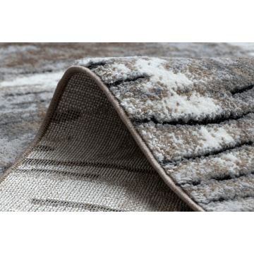 Chodnik COZY 8876 Rio - Strukturalny, dwa poziomy runa brązowy