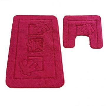 Komplet łazienkowy Monako z wycięciem Maritime Burgund
