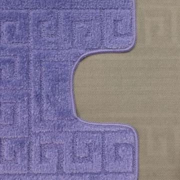 Komplet łazienkowy Monako z wycięciem Ethnic Dark Lilac