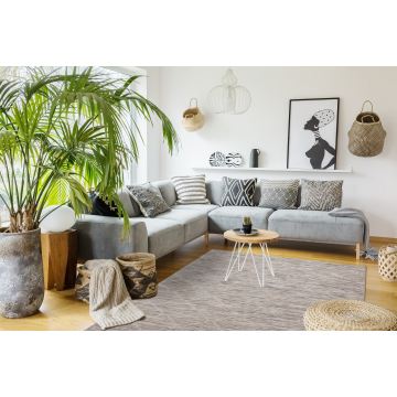 Dywan SZNURKOWY SIZAL płaskotkany PATIO 3069 koniczyna marokańska - naturalny, beż